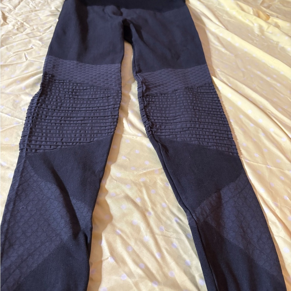 Spanx Seamless Moto Legging Indigo Sky sz 1X